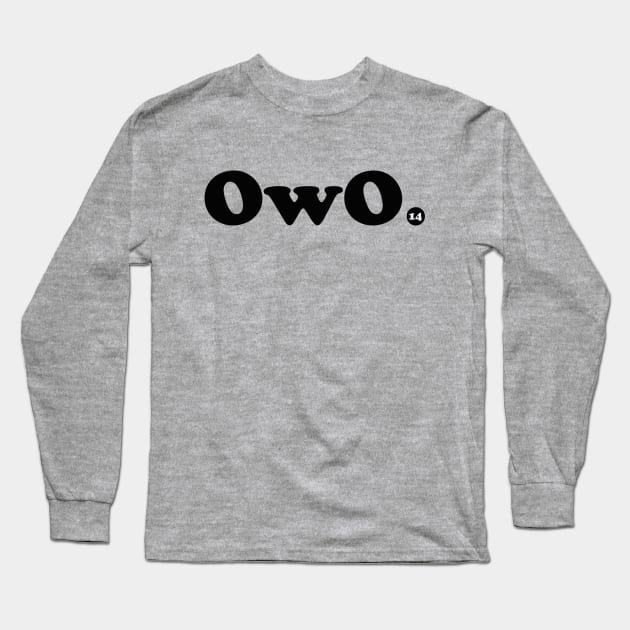 OwO 14 Long Sleeve T-Shirt by ulieja76